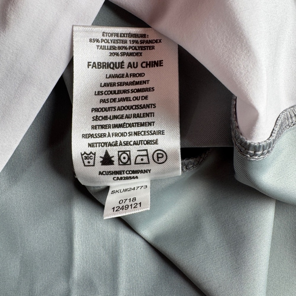 FootJoy Windtech Pullover Mens L White Gray Navy Rams Classic 2018 Golf New - Picture 11 of 16